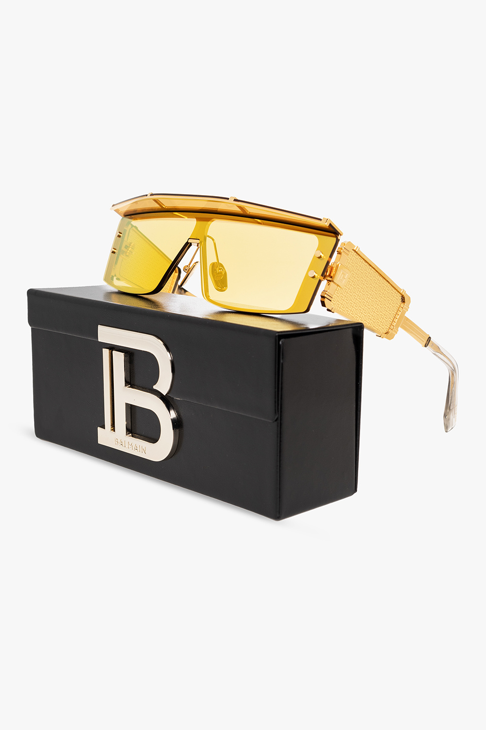 BALMAIN ワンダーボーイIIIレクタングルフレームサングラス BALMAIN WONDER BOY III – Eyechic